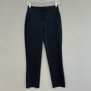 Lululemon On the Move Pant Pants Size 2 Black Minimalist Office Casual